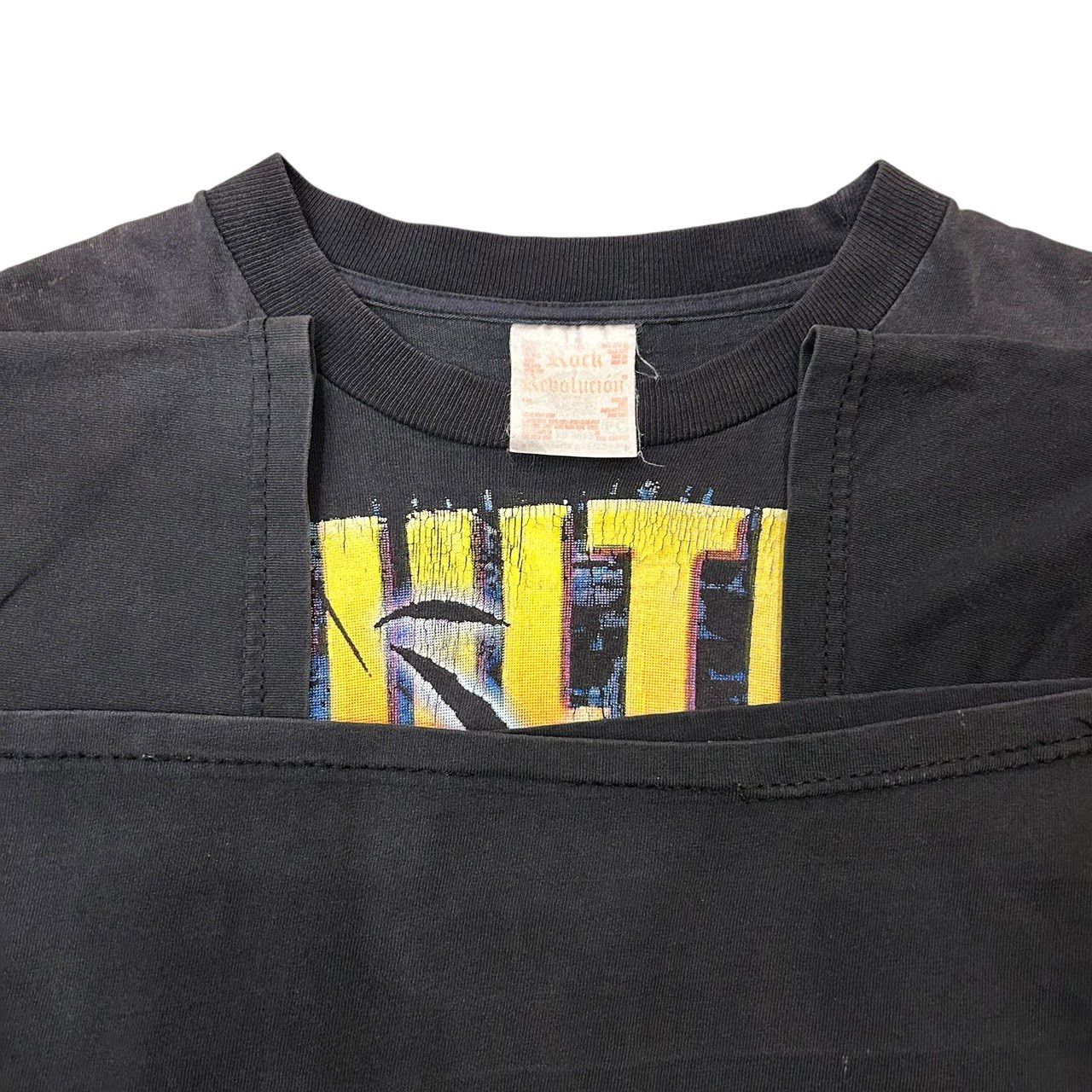 90s ビンテージ SEPULTURA 両面プリント バンド Tシャツ ブート L位