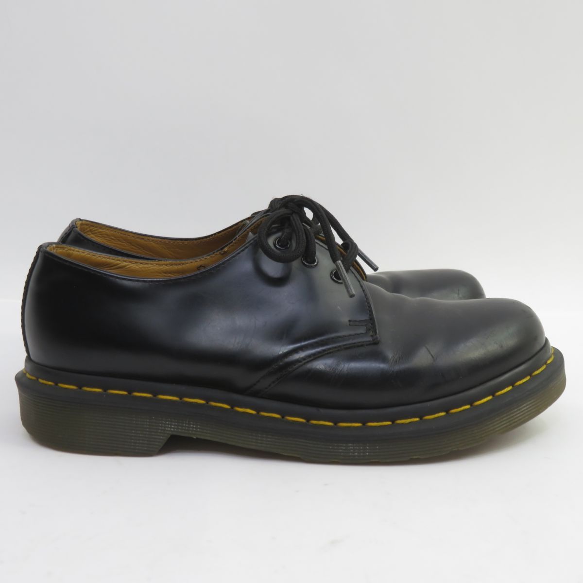 Dr.Martens ドクターマーチン 1461W ギブソン 3ホールシューズ UK5 24cm ブラック 箱無 ※中古