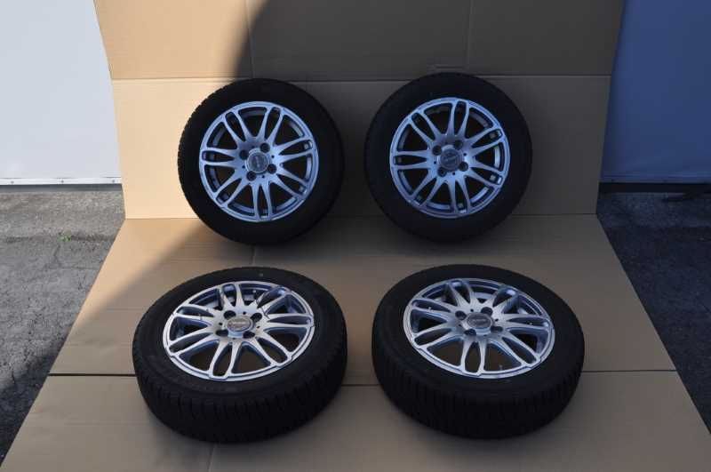 小型車に!! 8分~9分山 スタッドレスタイヤ 2025年製 155|65 R14 14×4.5J 44 4H PCD100 4本セット ルークス デイズ ワゴンR 等 s021333G