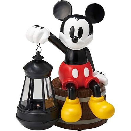 ミッキーのソーラーライトが登場 セトクラフト ソーラーライト ミッキー SDD-2101 ディズニー disney ディズニーランド ミッキーマウス ガーデンライト ガーデニング 太陽光