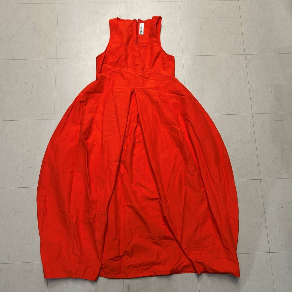 nagonstans ナゴンスタンス Baloon Dress ドレス 470GS533-1010 オレンジ系 size M 中目黒A10