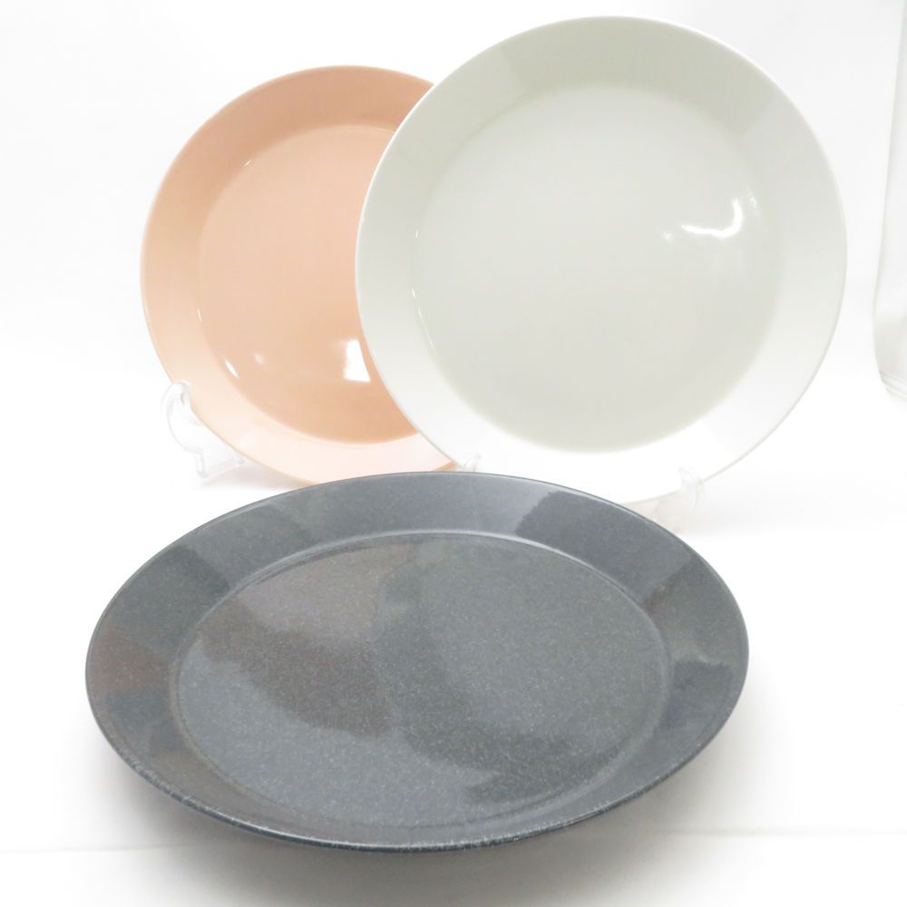 iittala イッタラ ティーマ 3色 大皿 3枚 26cmプレート セット 北欧 フィンランド SY12603J1