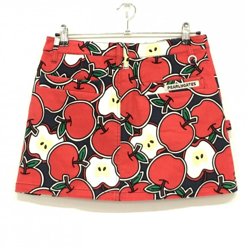 新品タグ付き【パーリーゲイツ】ステッチロゴ スカート 赤 1(w72-76) 新品タグ付き【パーリーゲイツ】ステッチロゴ スカート 赤 1(w72-76)