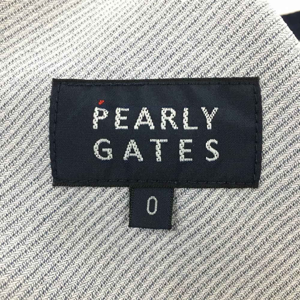 PEARLY GATES - 【超美品】パーリーゲイツ スカート ネイビー×白×ライトグリーン  レディース 0(S) ゴルフウェア 2023年モデル PEARLY GATES 超美品】パーリーゲイツ スカート ネイビー×白×ライトグリーン