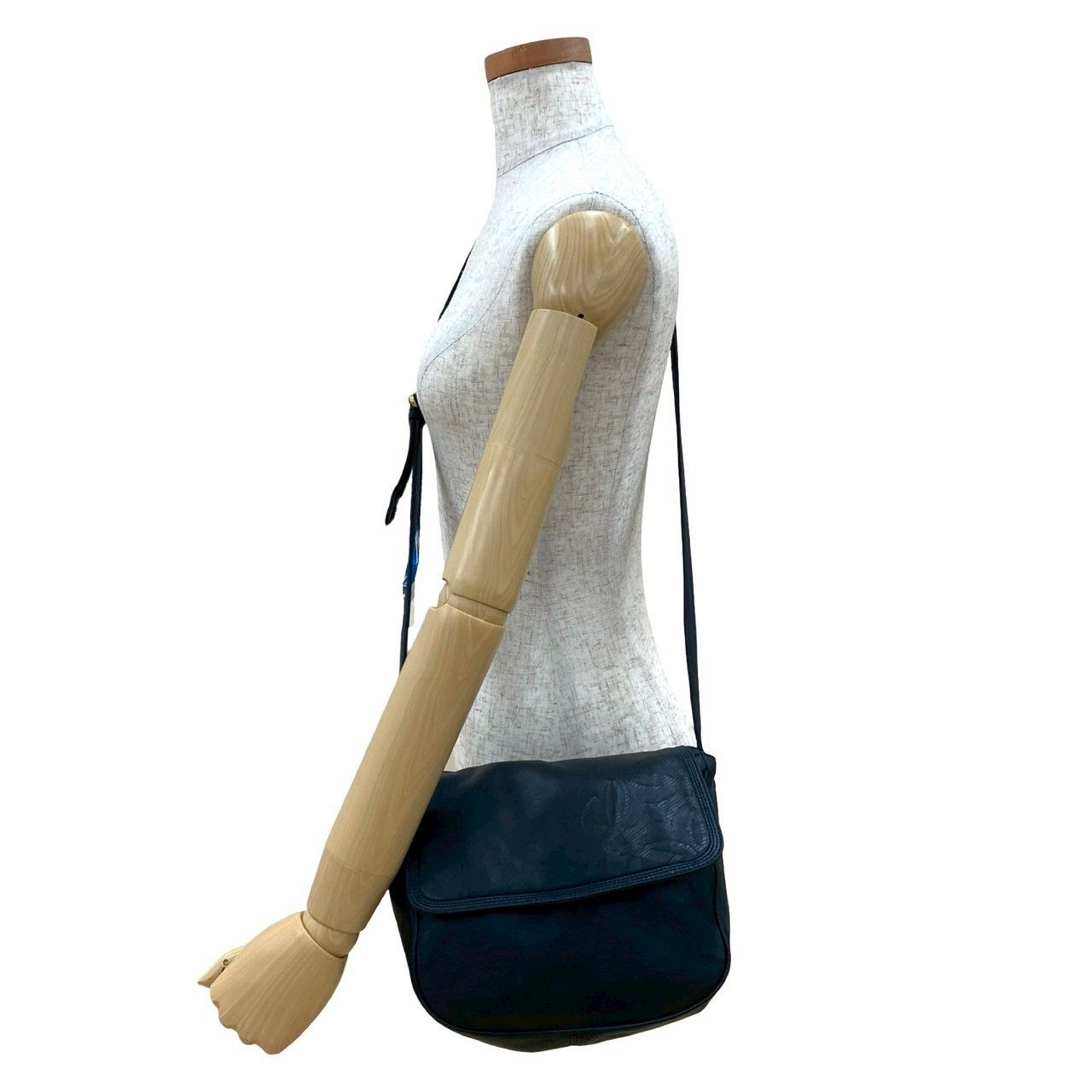 極 美品 LOEWE ロエベ ヴィンテージ アナグラム ロゴ ナッパ