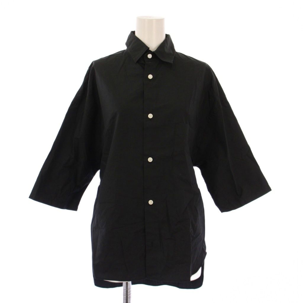 美品 マディソンブルー J.BRADLEY SHIRT シャツ 黒 00 MADISONBLUE(マディソンブルー)のJ.BRADLEY パフスリーブシャツ