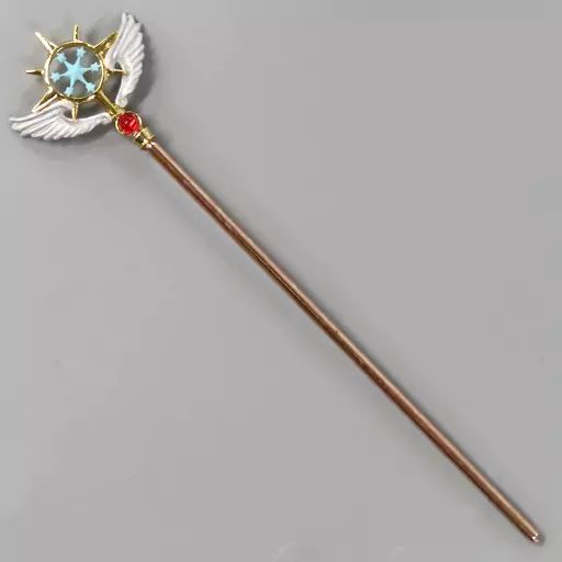 銀製品・指輪・アクセサリー　夢の杖 かんざし 「カードキャプターさくら」 中古】銀製品・指輪・アクセサリー 夢の杖 かんざし 「カード
