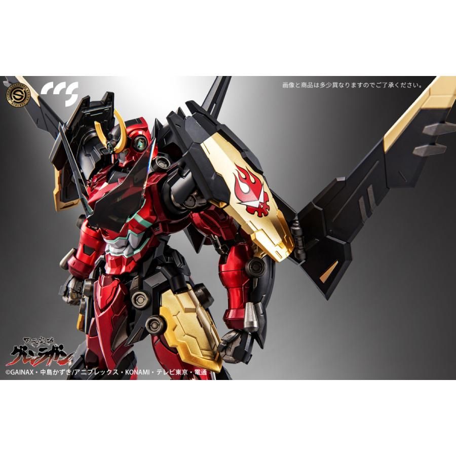 CCSTOYS 鉄魄『天元突破グレンラガン』 グレンラガン CCSTOYS 天元突破グレンラガン ラゼンガン 合金可動フィギュア