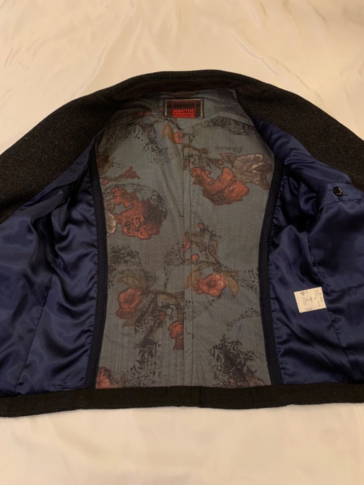 Marithe Francois Girbaud Design Wool Jacket マリテフランソワ