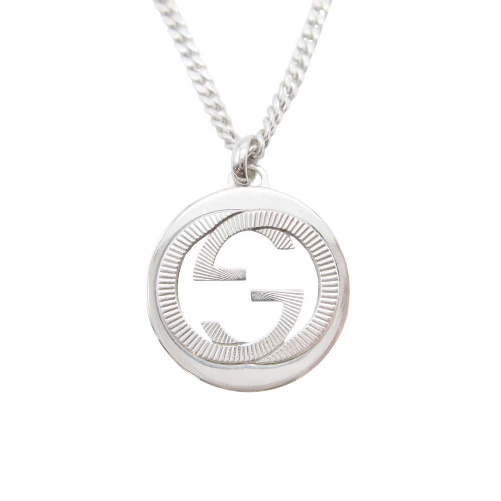 美品 グッチ GUCCI GGグルーヴ ネックレス アクセサリー 喜平チェーン