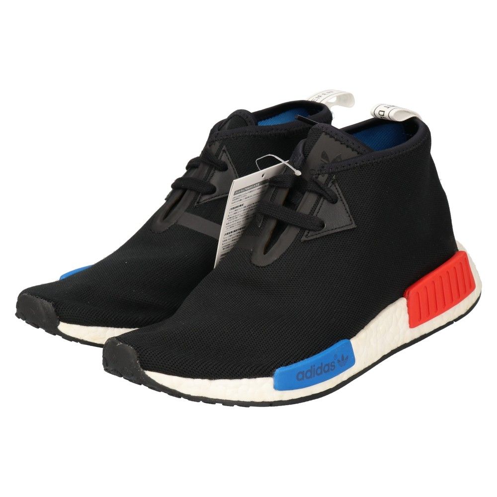 adidas アディダス NMD CHUKKA エヌエムディー チャカ ミドルカットスニーカーシューズ ブラック US9.5 S79148