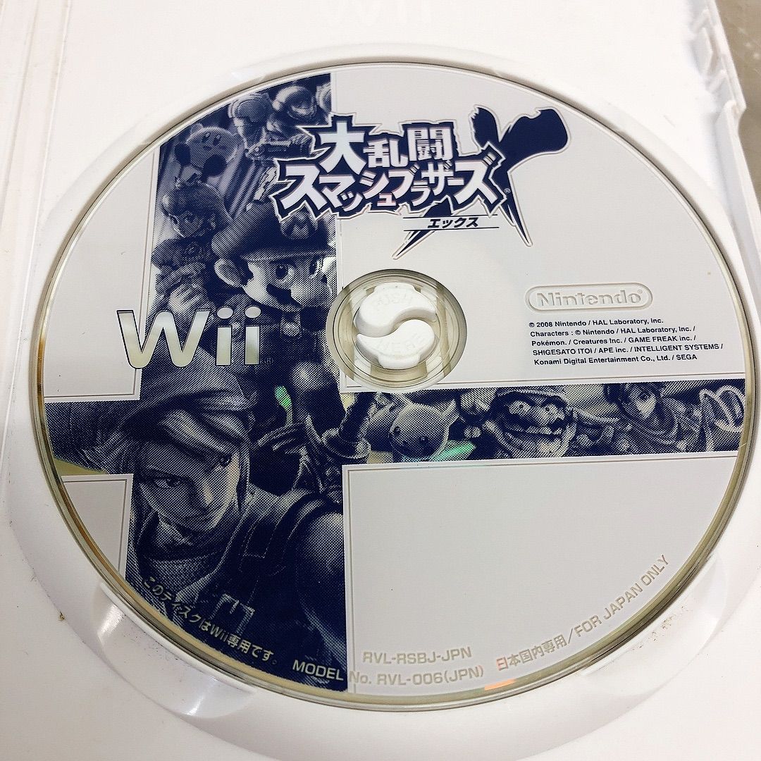 Wii ゲームディスク 大乱闘スマッシュブラザーズX - メルカリ