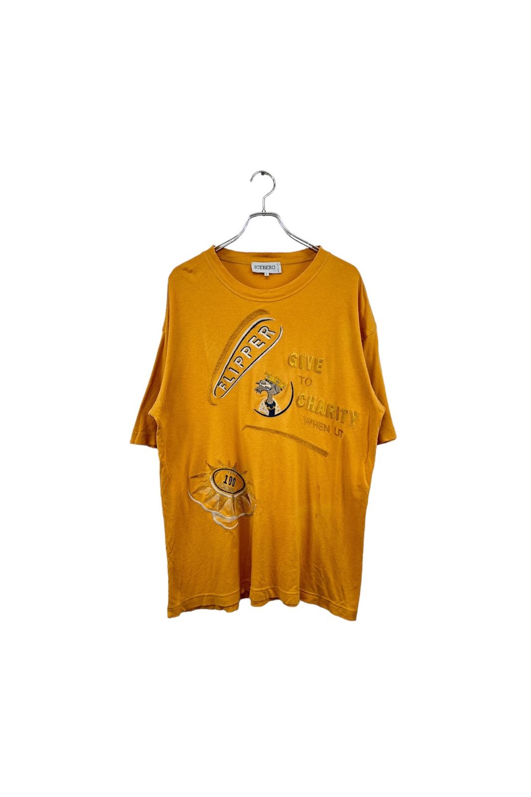 90s ICEBERG アイスバーグ ニット ミッキーマウス Disney 赤