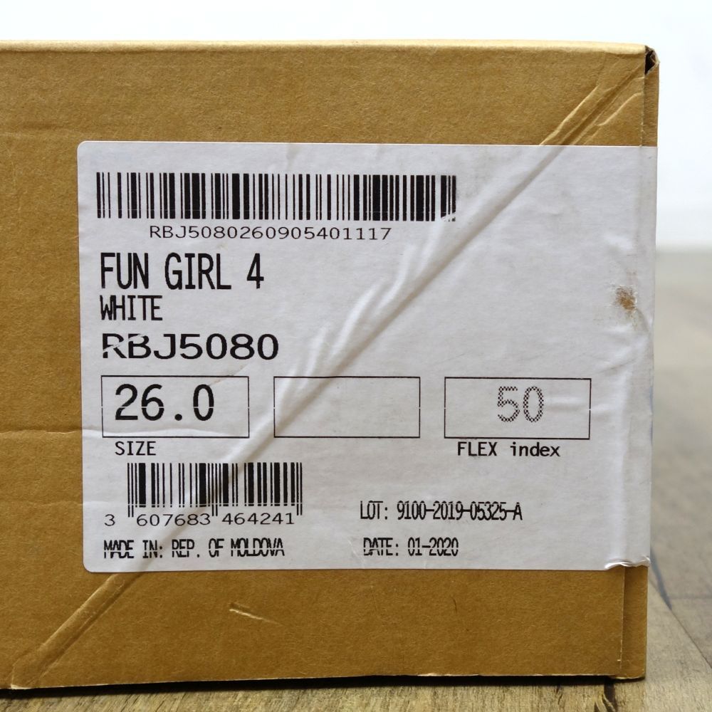 未使用 ロシニョール ROSSIGNOL FUN GIRL 4 ジュニア スキー ブーツ 26cm 305ｍｍ FLEX50 アルペン アウトドア 未使用 ロシニョール ROSSIGNOL FUN GIRL 4 ジュニア スキー