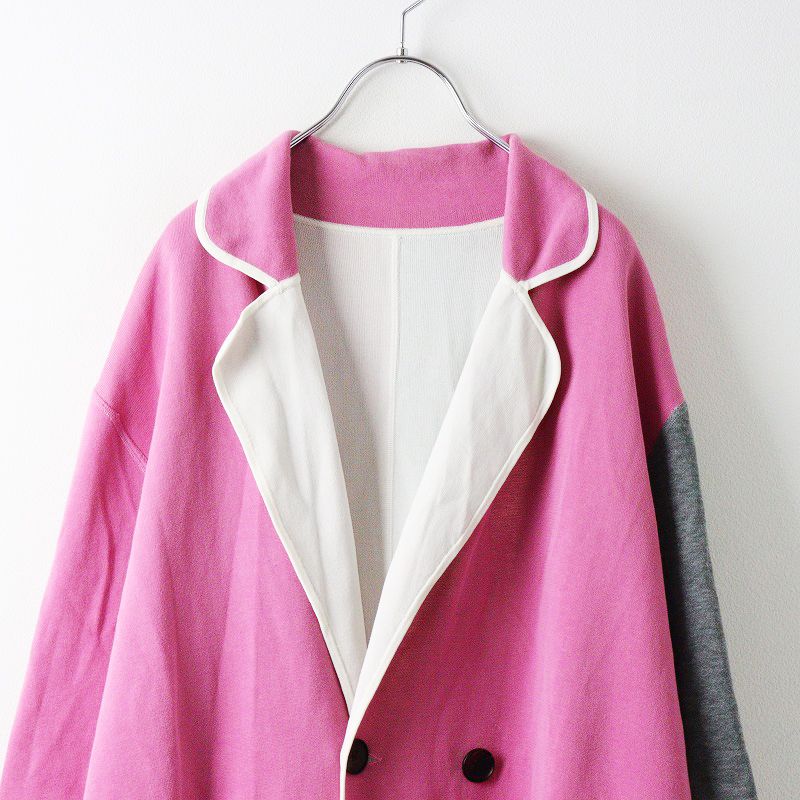 美品 大きいサイズ ポールスミス PS Paul Smith バイカラーニット