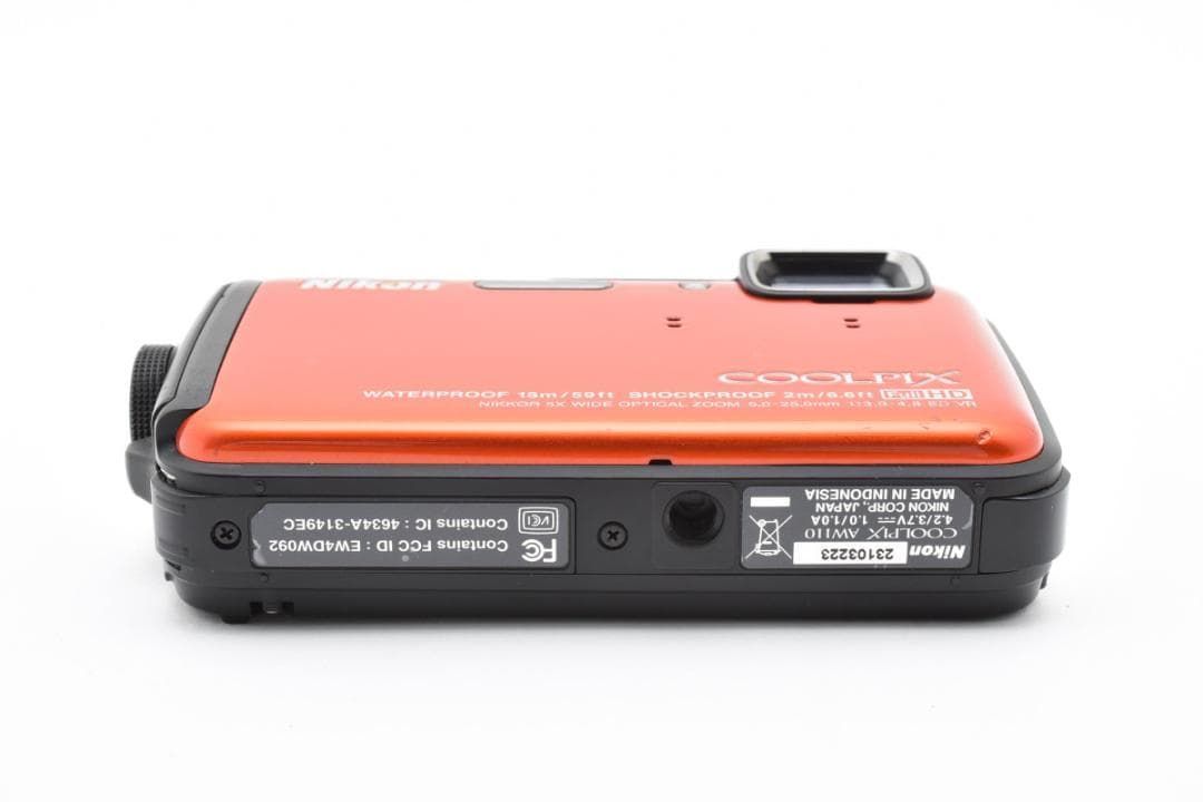 329 Nikon COOLPIX AW110 オレンジ - メルカリ
