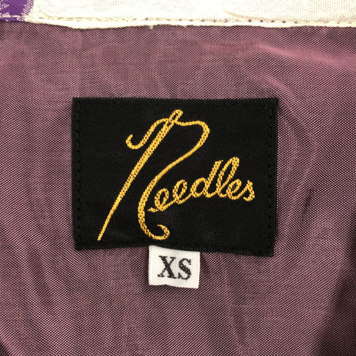 Needles ニードルス サイズXS S/S One-Up Shirt - ACE/R Papillon Jq