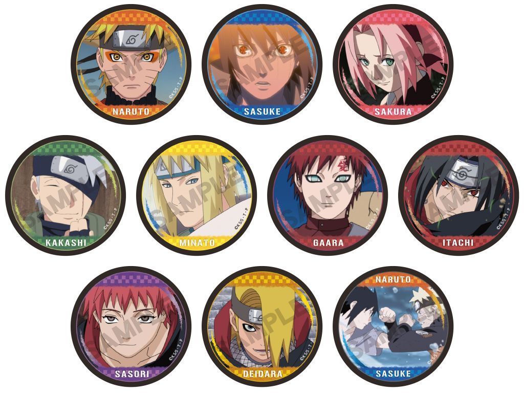 新品】バッジ・ビンズ 【BOX】NARUTO-ナルト- 疾風伝 トレーディング缶