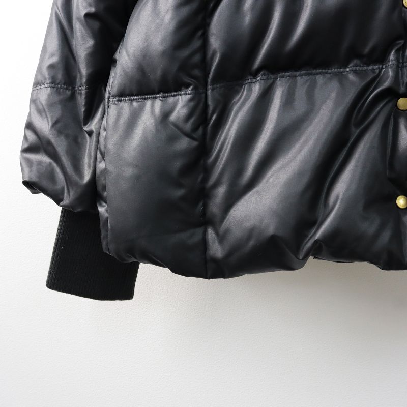 franche lippee 3匹のこぶた リバーシブルダウンコート 黒 激レア フランシュリッペ franche lippee 三匹のこぶた リバーシブル