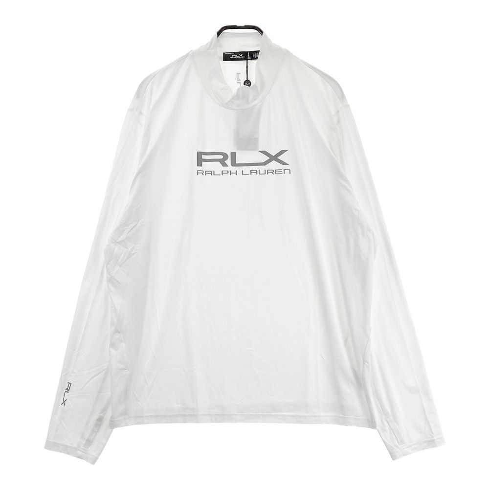 サイズ XL RLX ラルフローレン ハイネック 長袖Tシャツ ホワイト系 240101543636 ゴルフウェア メンズ ストスト