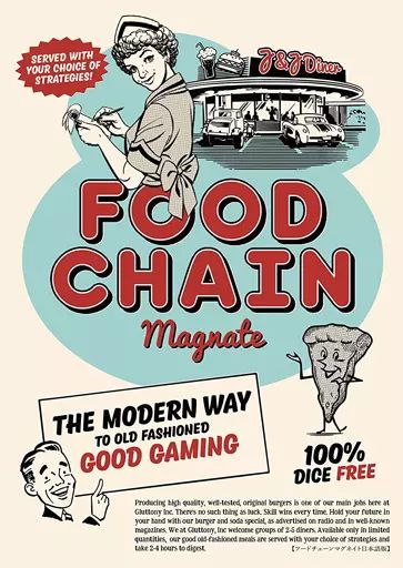 ボードゲーム フードチェーンマグネイト 日本語版 Food Chain Magnate
