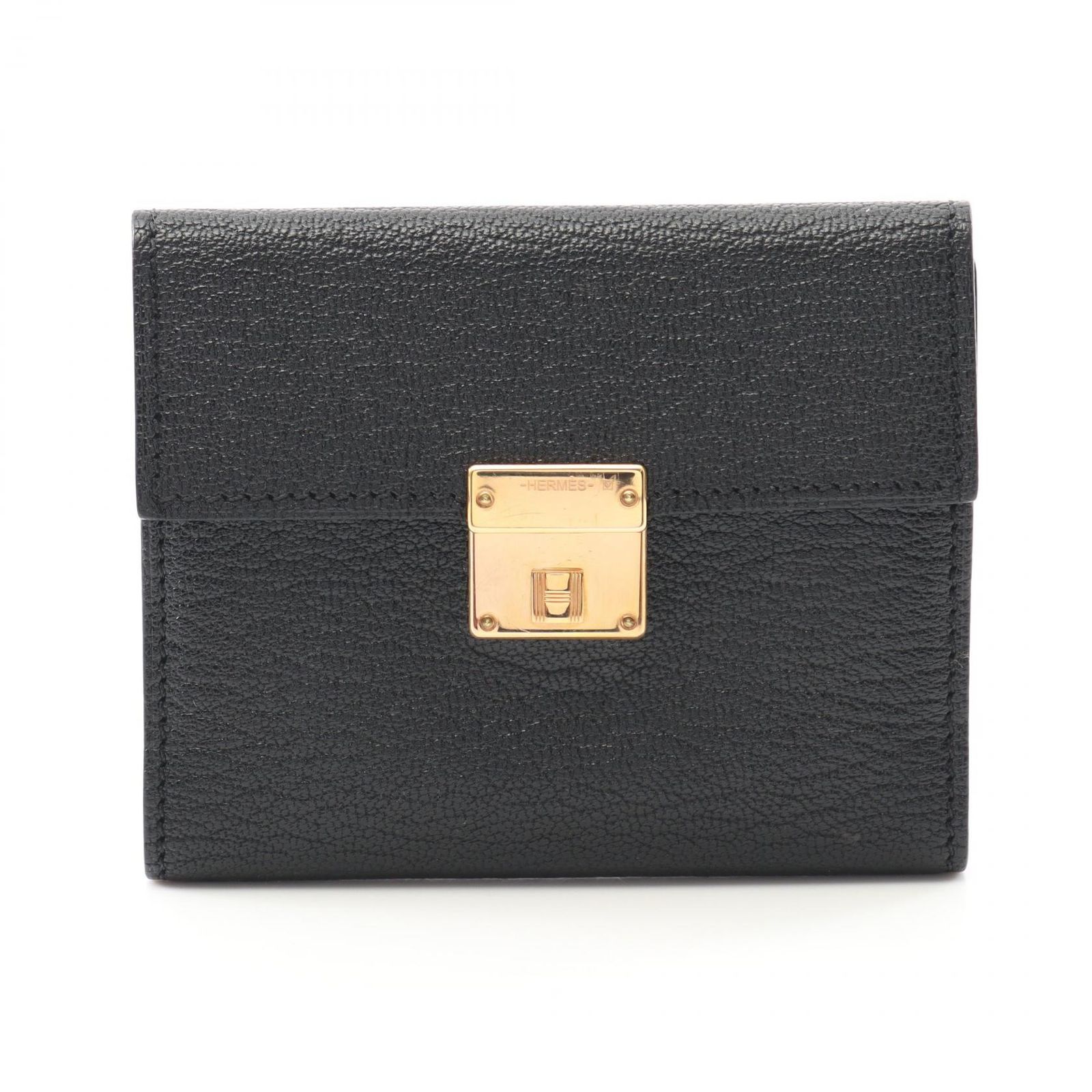 HERMÈS レザー カードケース 名刺入れ 革