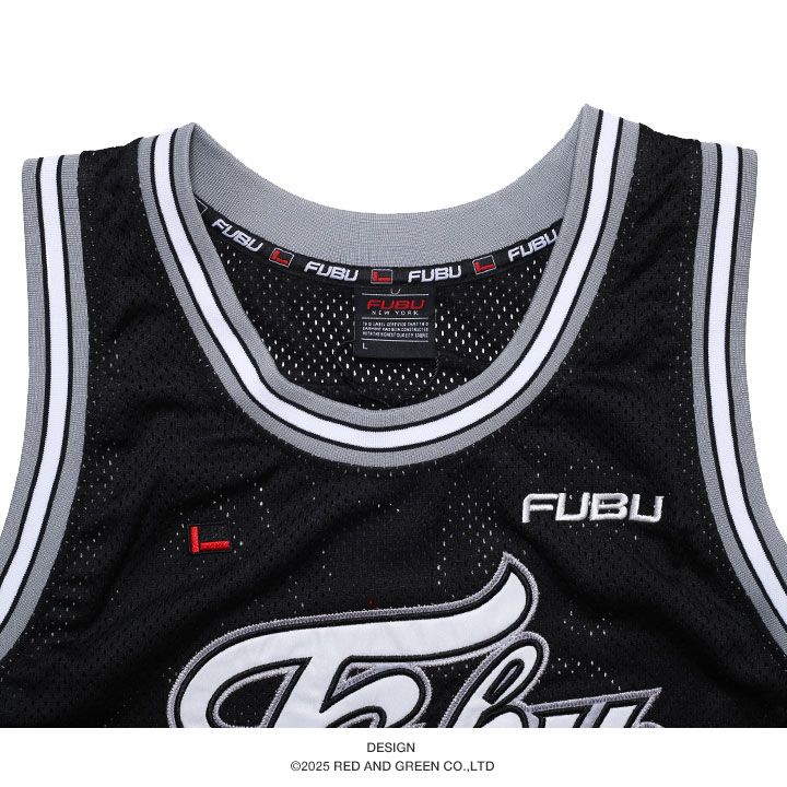 FUBU ノースリーブ メンズ 春夏用 全2色 大きいサイズ フブ バスケット