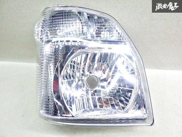 【破損無し！】スズキ純正 DA16T キャリィトラック ハロゲン ヘッドライト ヘッドランプ 右 右側 運転席側 KOITO 100-59296 棚2L14