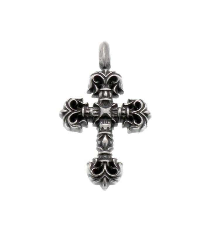 クロムハーツ CHROME HEARTS CHARM FILIGREE TINY タイニー フィリグリー チャーム シルバー ネックレス トップ n9612