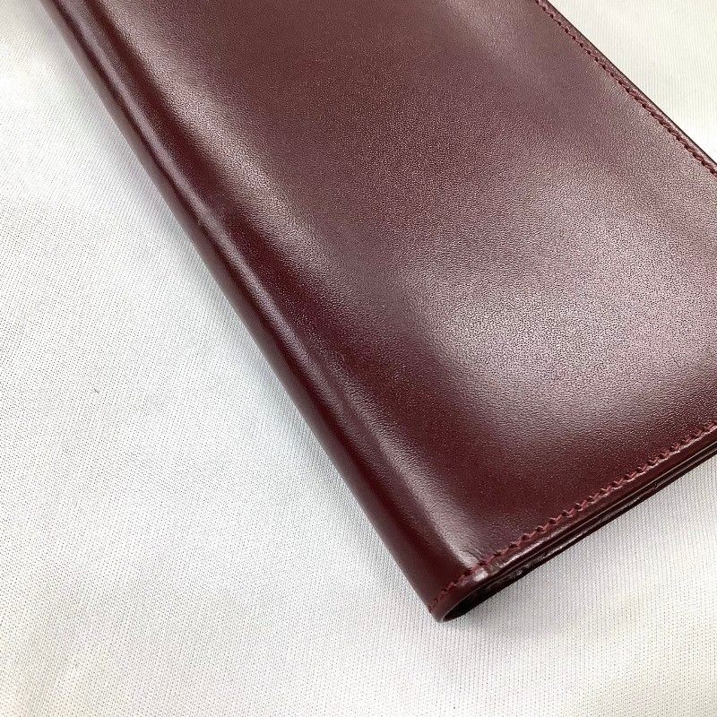 美品 Cartier カルティエ マストライン がま口財布 ボルドー 楽天市場】Cartier 【カルティエ】マストライン がま口財布