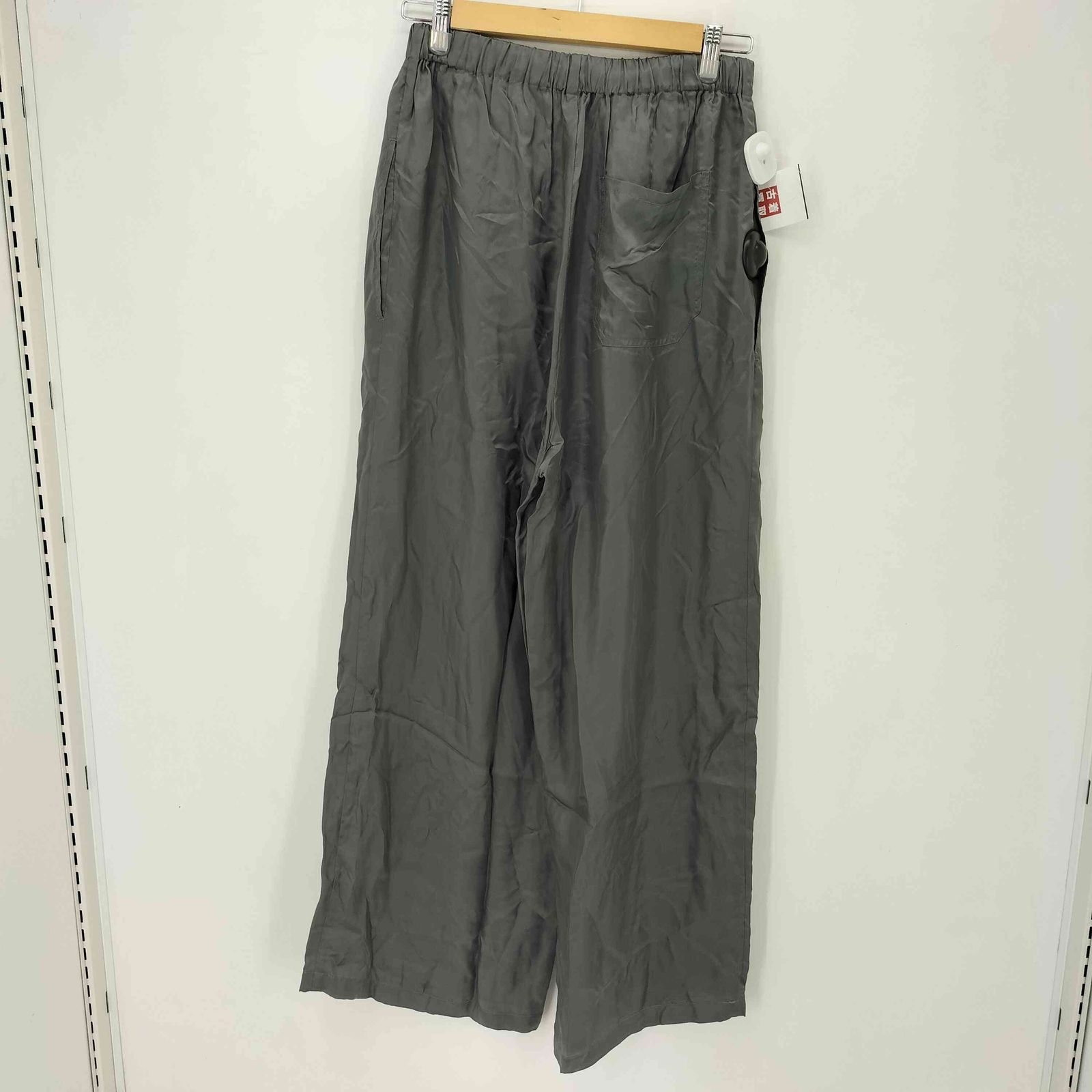 ユーズドフルギ 古着 RIER TRS11-LNG-GREY|FLUIDE キュプラワイドイージーパンツ メンズ JPN S