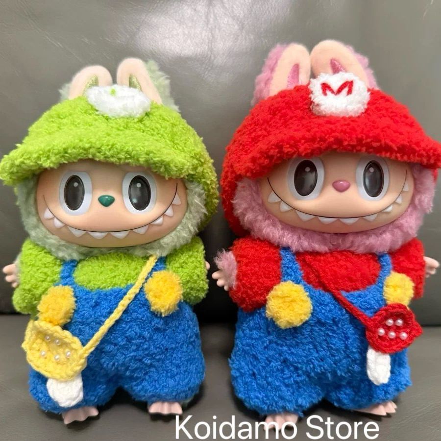 ラブブ服 LABUBU ぬいぐるみ着ぬい服 17cm 立ち姿 ラブブ 着せ