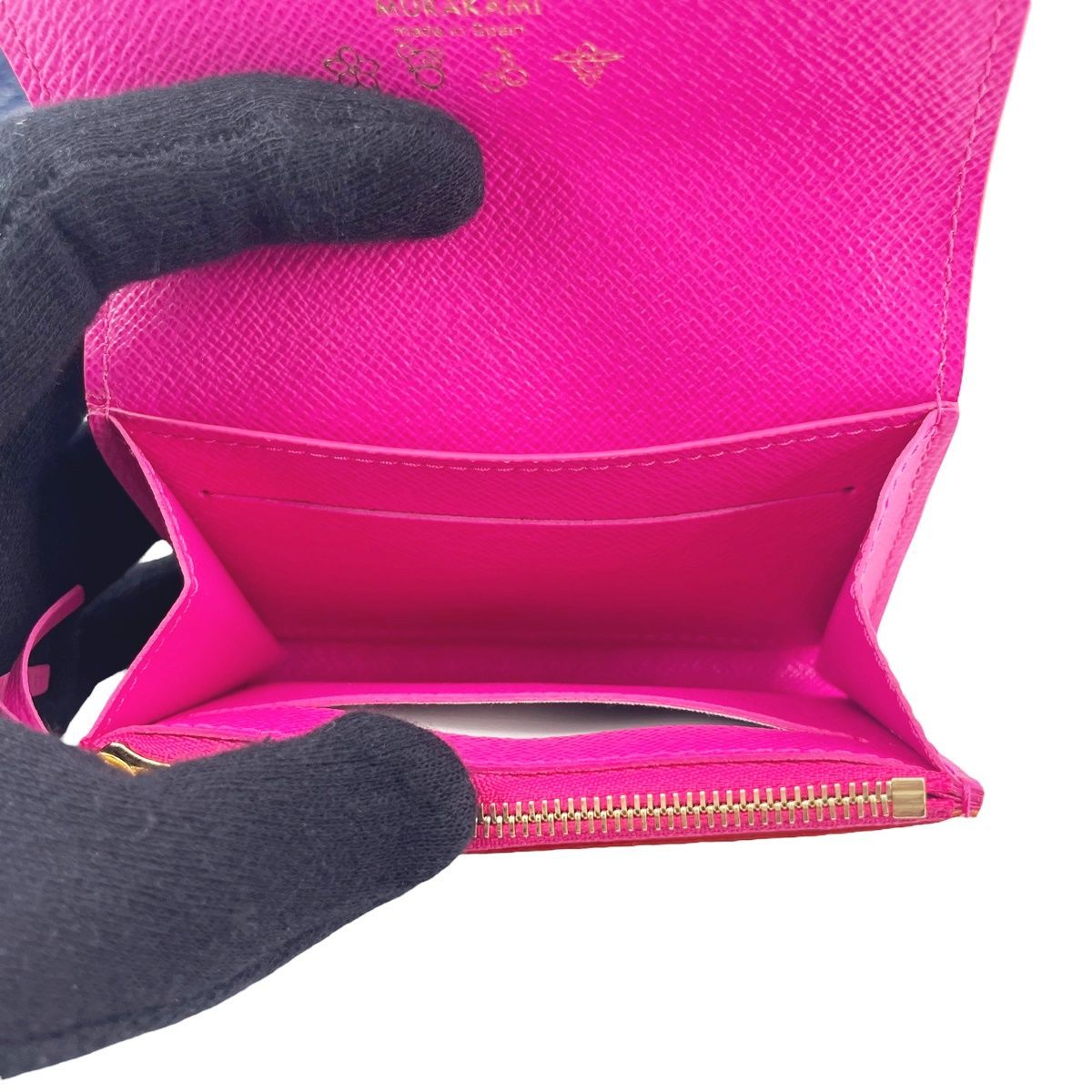 中古】LOUIS VUITTON ルイ・ヴィトンX村上隆 ポルトモネ