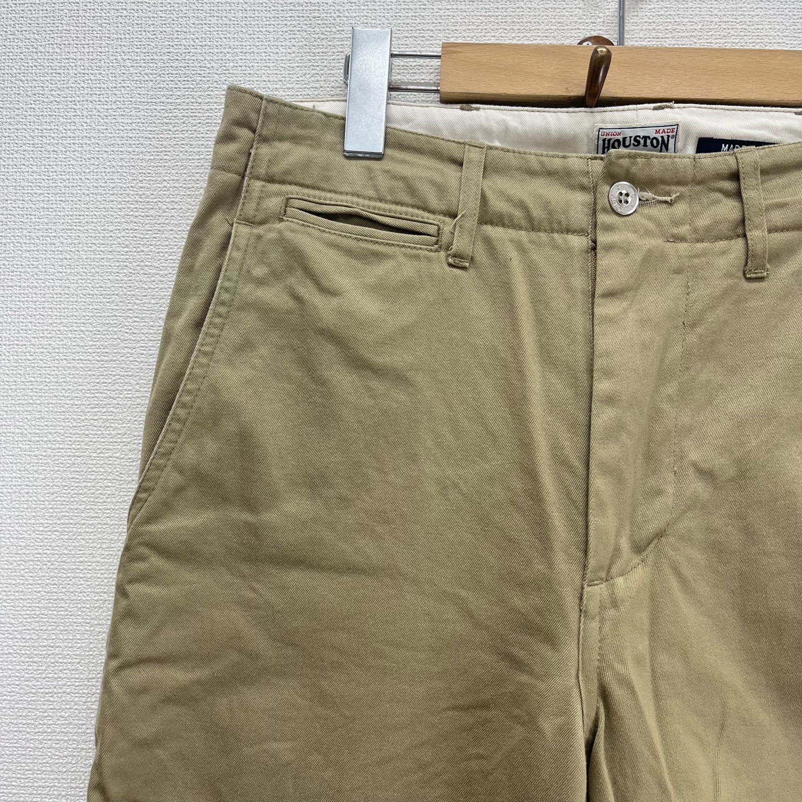 HOUSTON ヒューストン 1931 MILITARY CHINO PANTS WIDE TYPE 