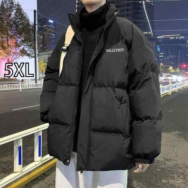 5XL 春 コーデ メンズ 服 シンプル ファッション オシャレ 大人 かっこいい 大きいサイズ ストリート 紳士服 ダウン ジャケット 冬 冬服 衣類 カジュアル 綿服