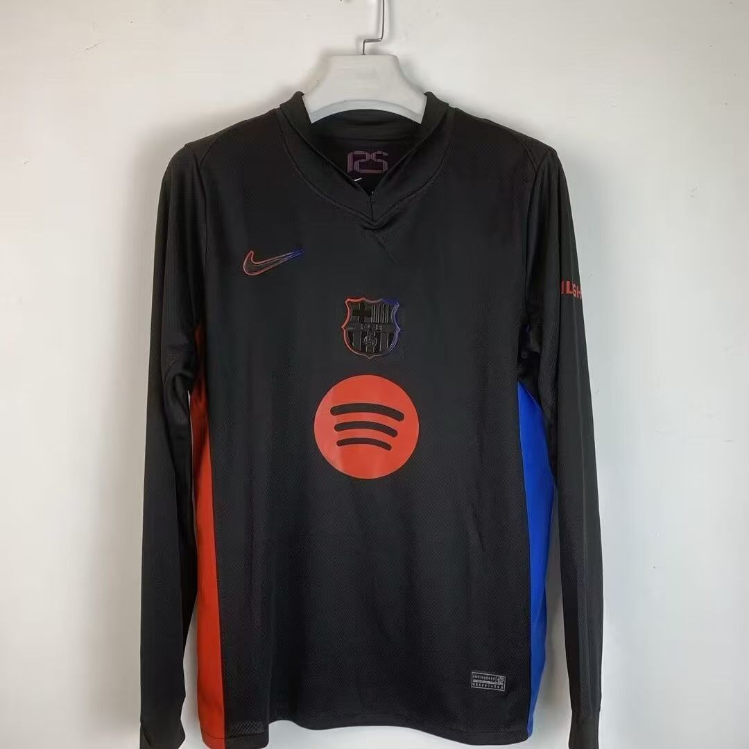 2024 2025 バルセロナ ユニフォーム 遠征 長袖