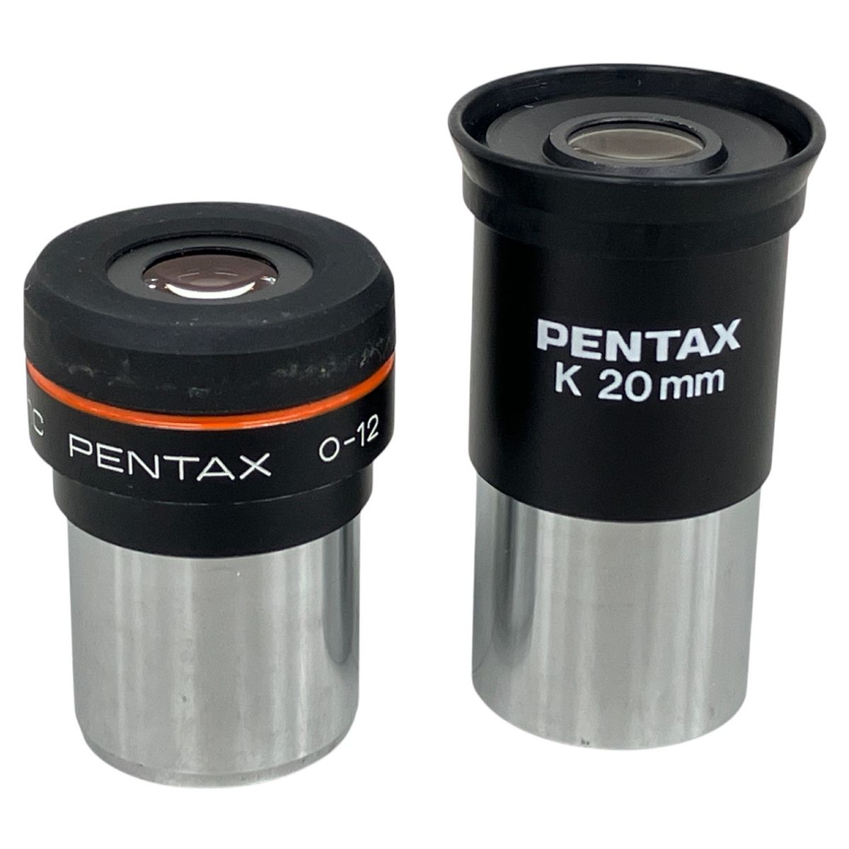 smc PENTAX ペンタックス O-12 アイピース 接眼レンズ Pentax K20mm 2点セット ジャンク K10031235