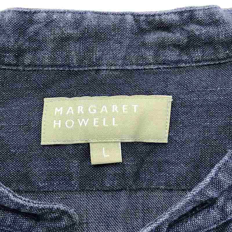 MARGARET HOWELL / マーガレットハウエル | リネン バンドカラー