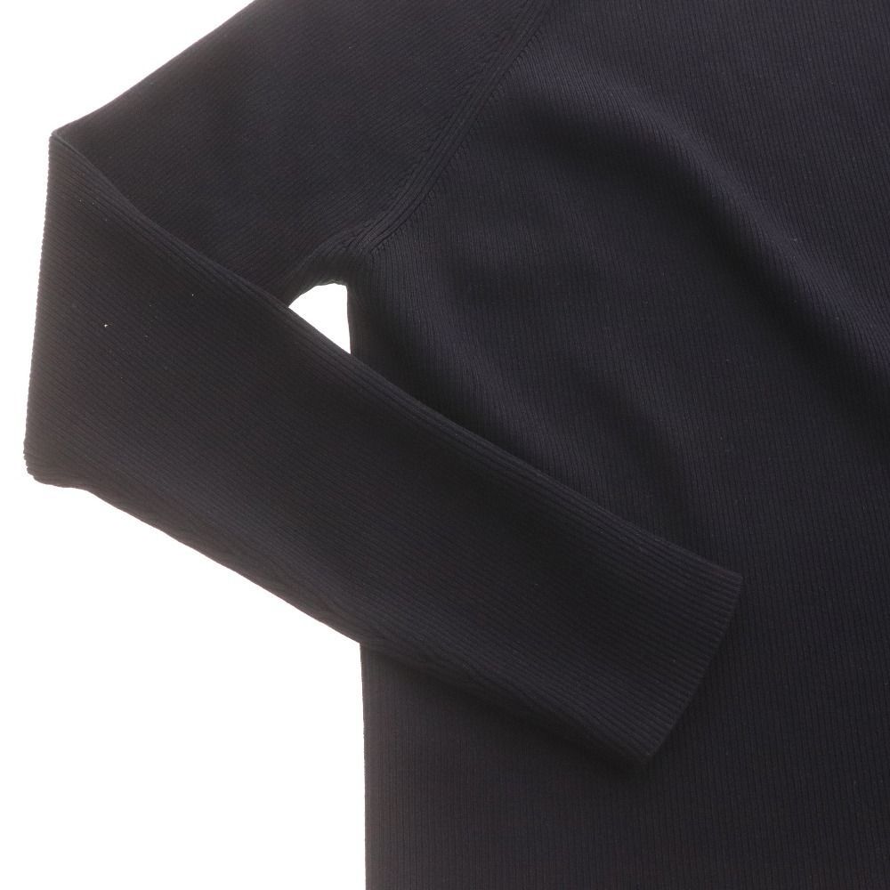 □ アドーア ラッフルニット カットソー 長袖 トップス レディース 38