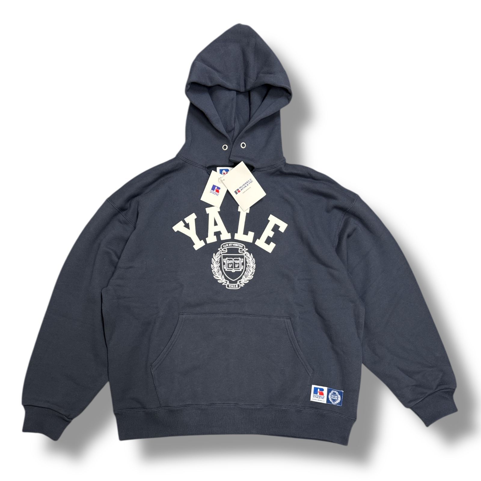 参考上代13200円 未使用品 RUSSELL ATHLETIC YALE UNIVERSITY Sweat 
