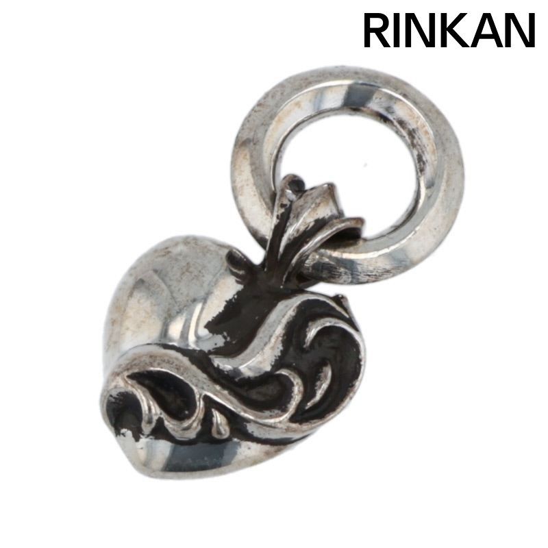 クロムハーツ HEART CHARM|ハートチャーム チャーム|シルバーネックレストップ メンズ