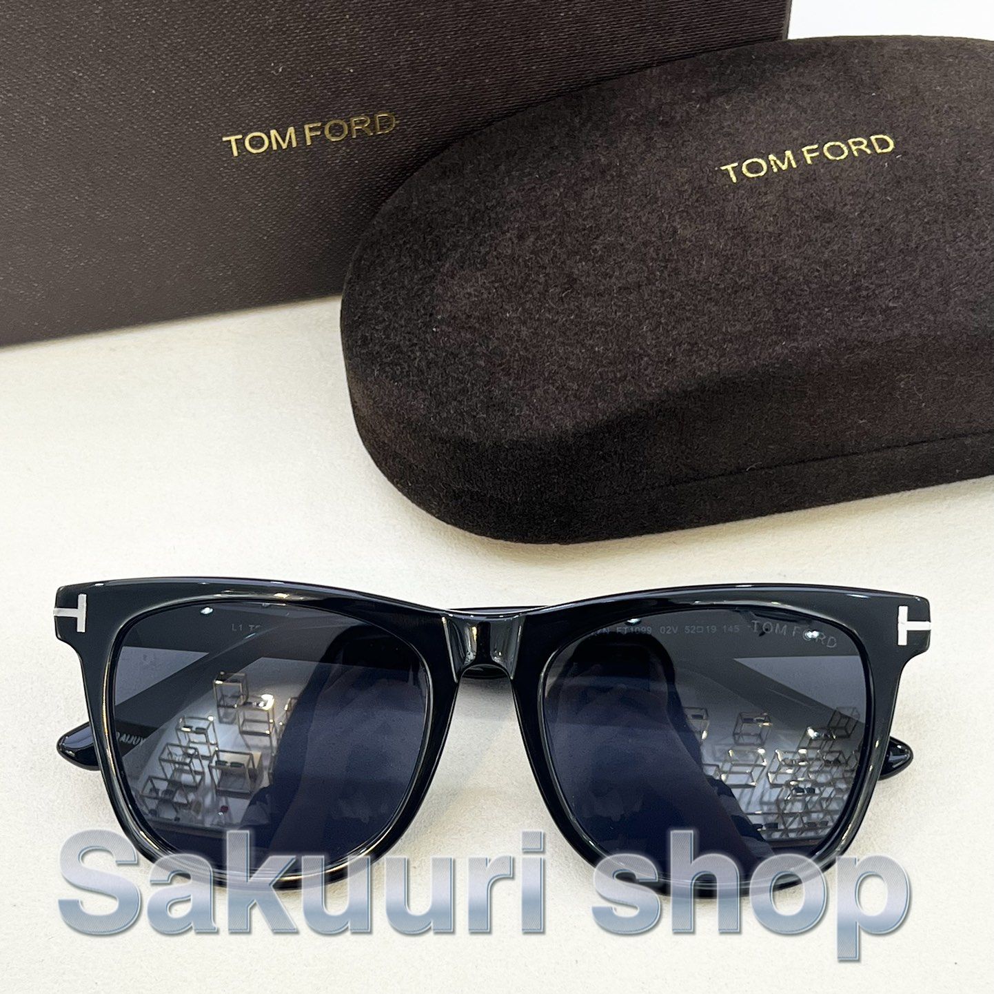 トムフォード TOM FORD ブルーサングラス TF1099 メンズ&レディース ウェリントン型 ロゴ Tロゴ 眼鏡 メガネ アイウェア - メルカリ