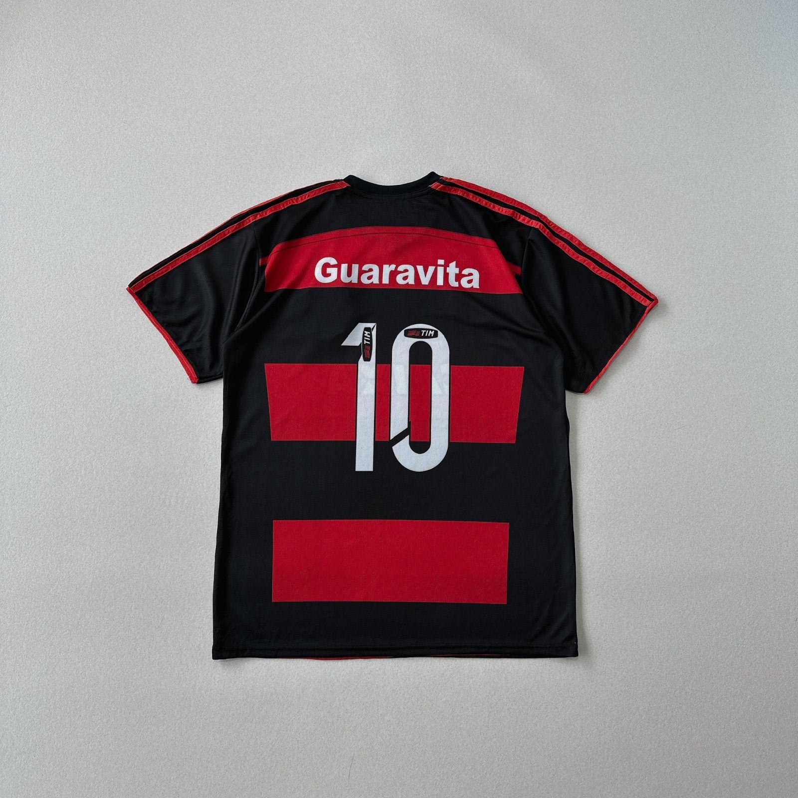 アディダス　ブラジル製　フラメンゴ　サッカーシャツ　ゲームシャツ　ユニフォーム　10番　adidas Flamengo football jersey