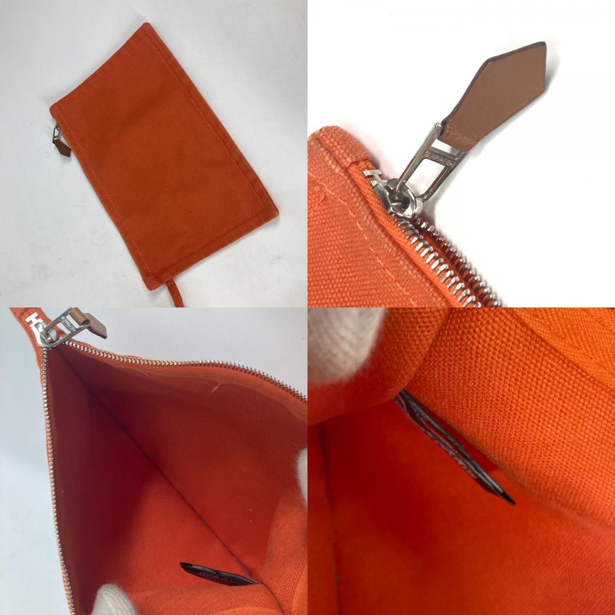 HERMES エルメス ショルダーバッグ パニエドプラージュPM キャンバス