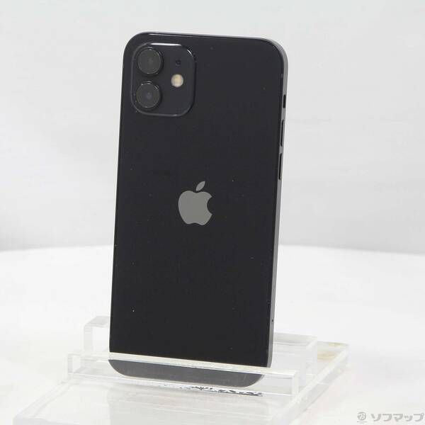 品〕 iPhone12 64GB ブラック MGHN3J／A SIMフリー【258