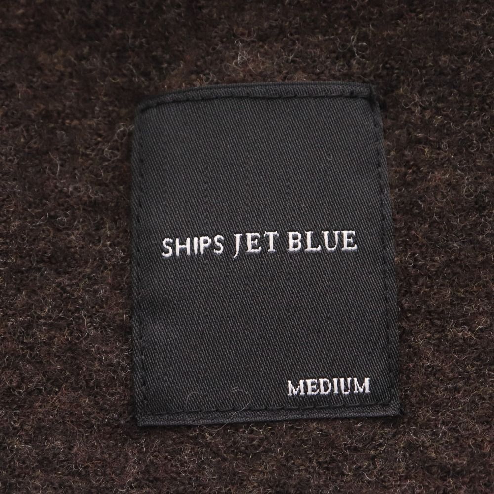 □ SHIPS JET BLUE シップス テーラードジャケット 長袖 アウター 襟 