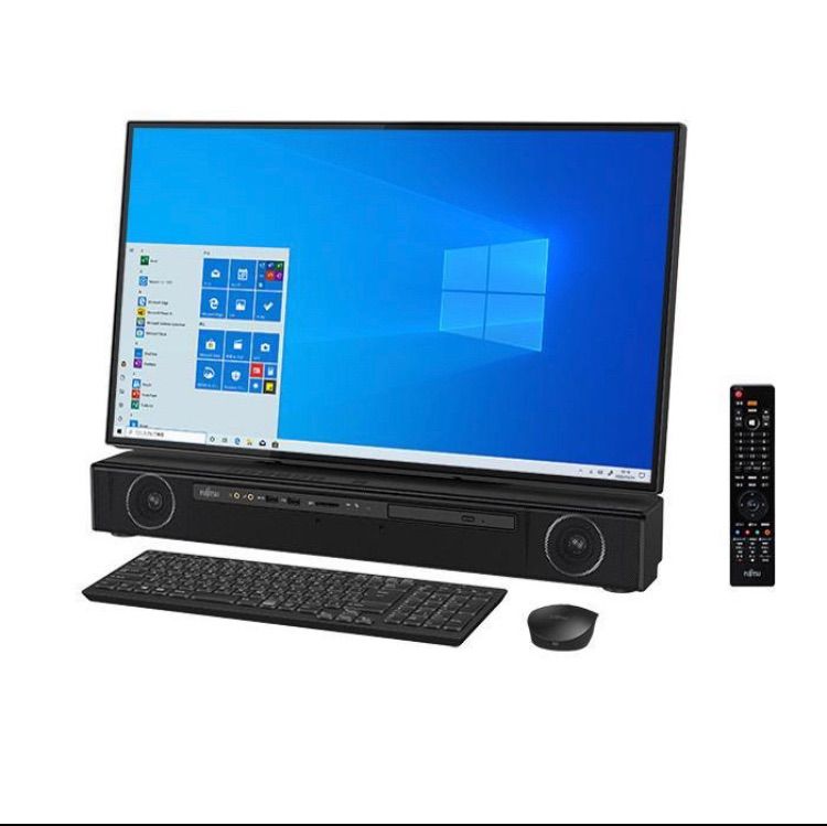 展示保証☆FUJITSU ESPRIMO FMVF95E2BG 一体型 PC i7 10750H 2.6GHz 