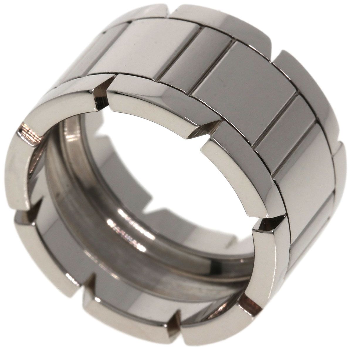 CARTIER カルティエ タンクフランセーズ LM #51 リング・指輪 K18WG  