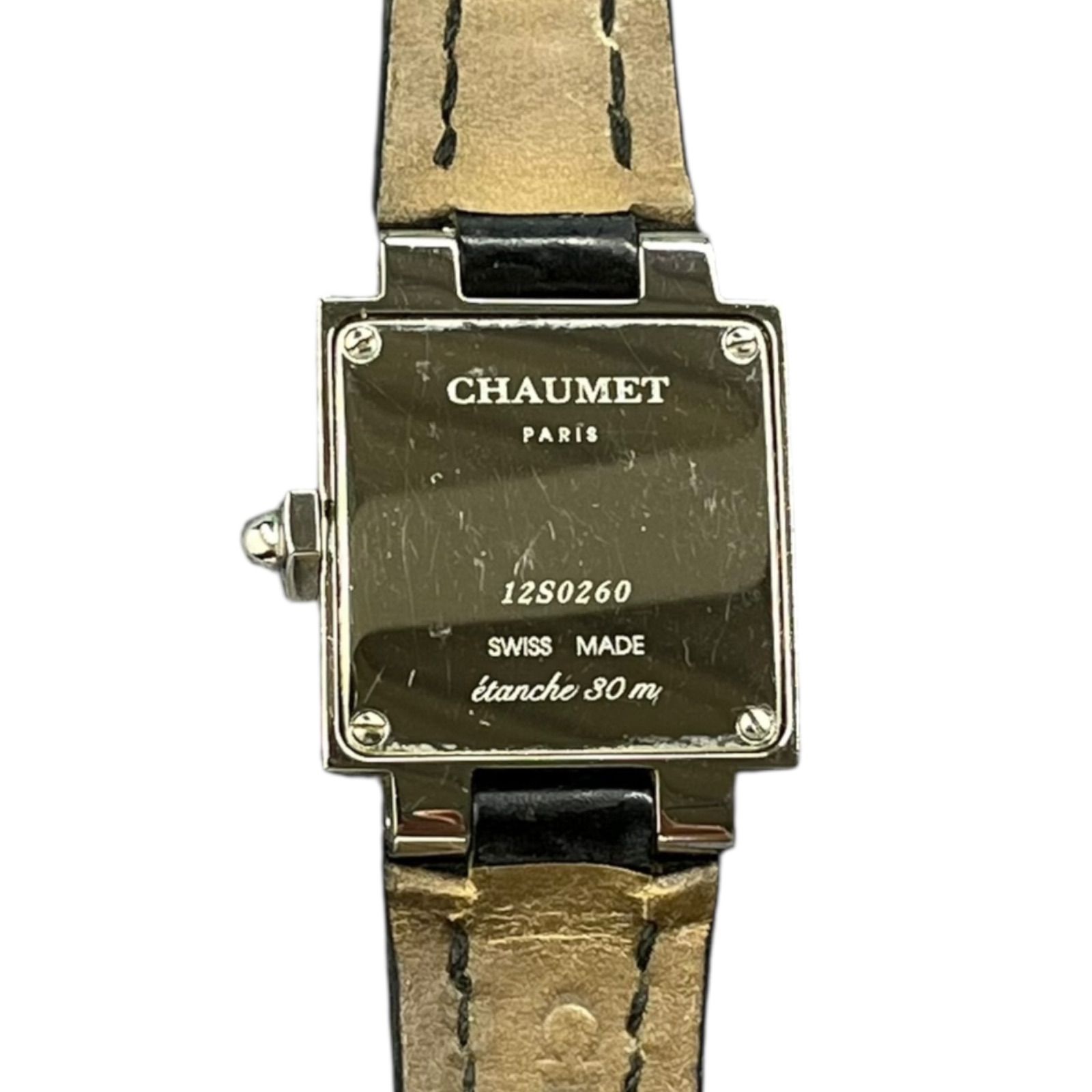 ショーメCHAUMET スティルドゥショーメ 12Pダイヤモンド 腕時計