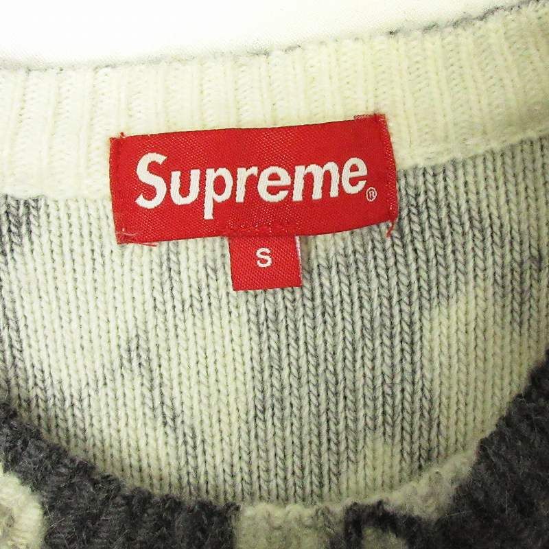 Supreme 花柄ニットセーター 長袖 Supreme Nate Lowman